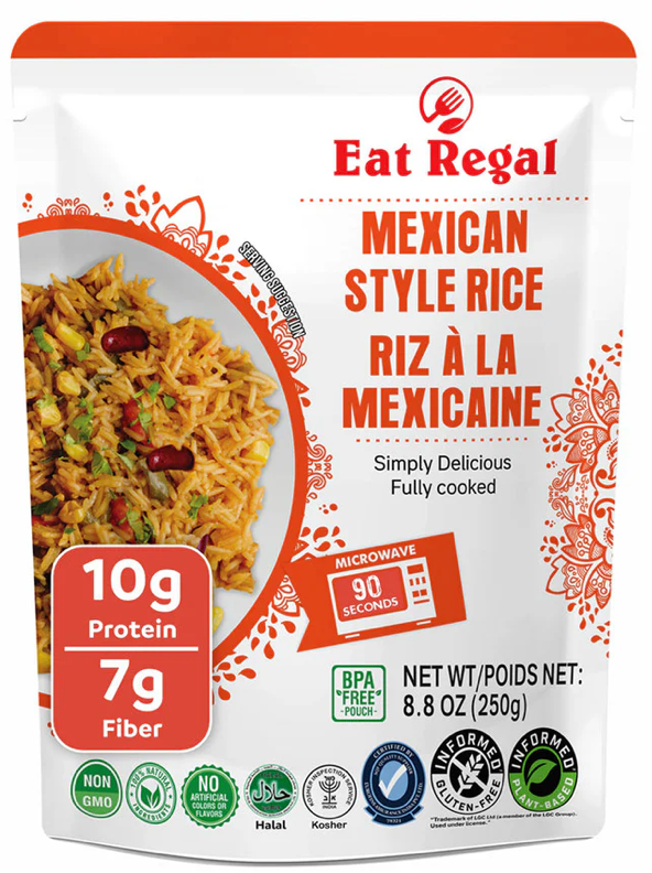 Eat Regal Heat & Eat Rice Pack, Mexican Style – 8.8 oz